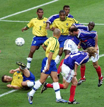 PENTACAMPEÃO Brasil 5 x1 França - Copa do Mundo 1998 Final - Paródia 