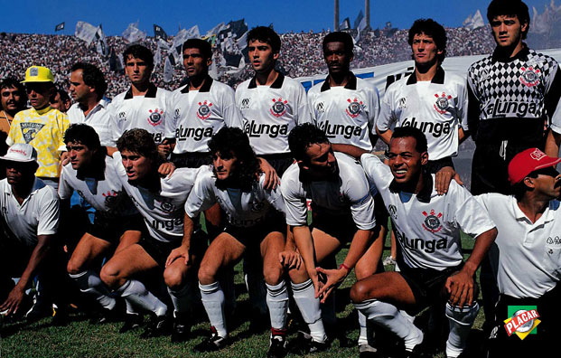 Camiseta Escalação Corinthians Campeão Mundial FIFA 2000