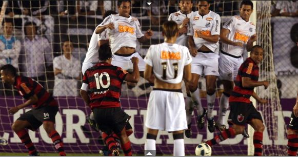 SANTOS 4 X 5 FLAMENGO, NEYMAR E RONALDINHO FAZEM JOGO HISTÓRICO, MELHORES  MOMENTOS