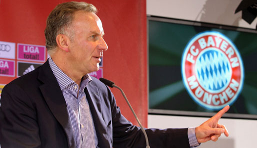 Como dirigente, Rummenigge segue marcando importantes gols pelo Bayern.