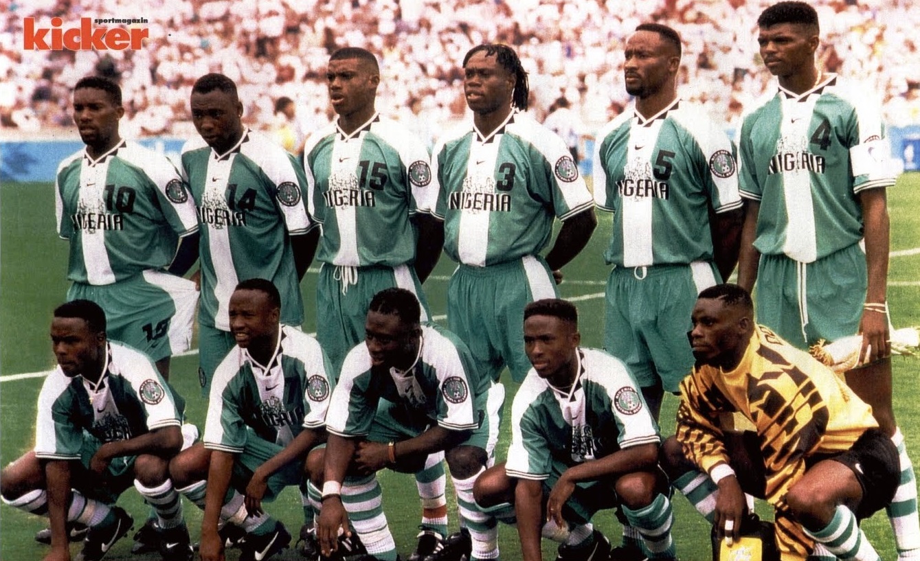 NIGÉRIA NA COPA DO MUNDO DE 1998 - Uma das melhores seleções africana de  todos os tempos 