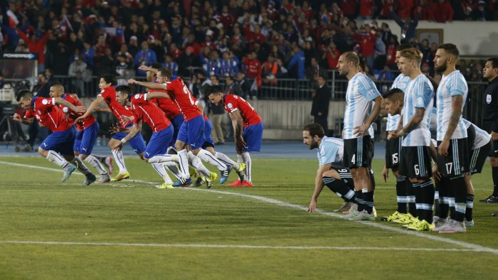 Seleções Imortais - Chile 2014-2016 - Imortais do Futebol