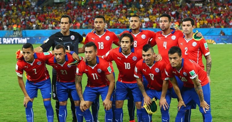 Espanha versus Chile, duelo em vermelho vivo no Maracanã por um lugar nas  oitavas - CONMEBOL