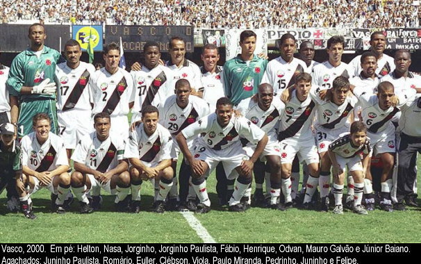 Veja a disposição tática do time titular do Vasco deste domingo