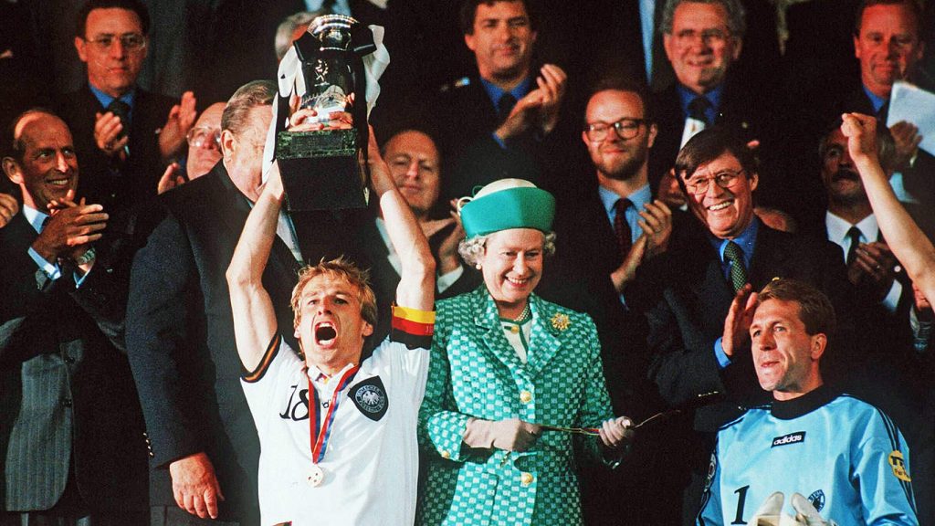 Klinsmann Pokal Queen 1996