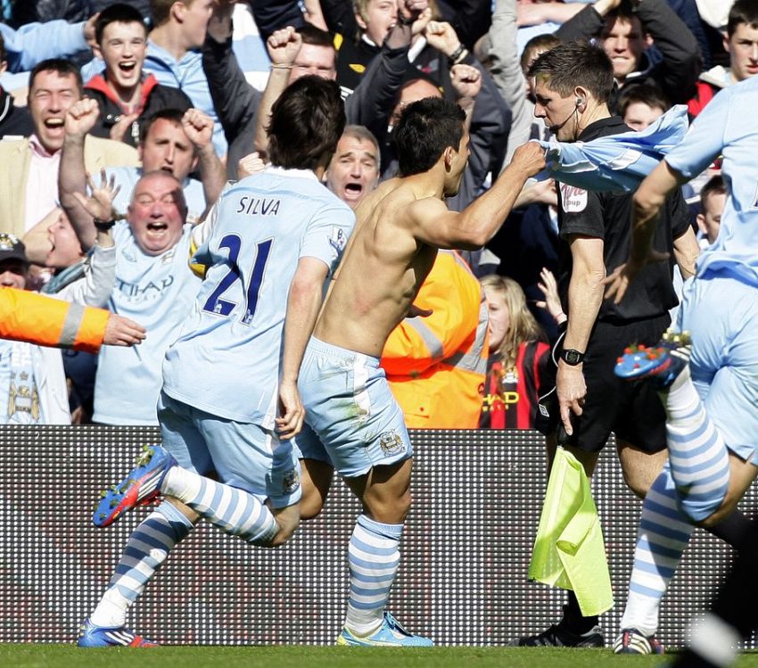 Man City 3-2 QPR - Premier League 2011/12 - Melhores Momentos ○ JOGOS  HISTÓRICOS 