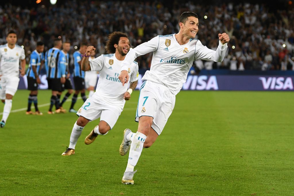 Os títulos mundiais do Real Madrid 11 cr7esporte futebol mundial de clubes final gremio real madrid 20171216 0028