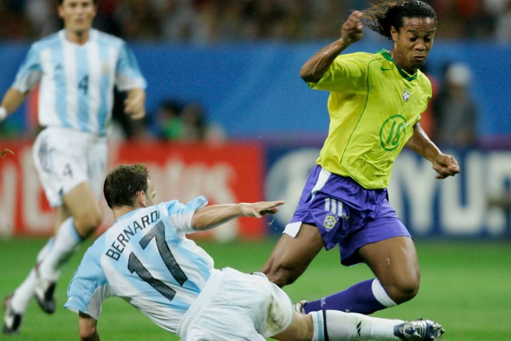 Jogos Eternos – Brasil 2x2 Argentina 2004 - Imortais do Futebol