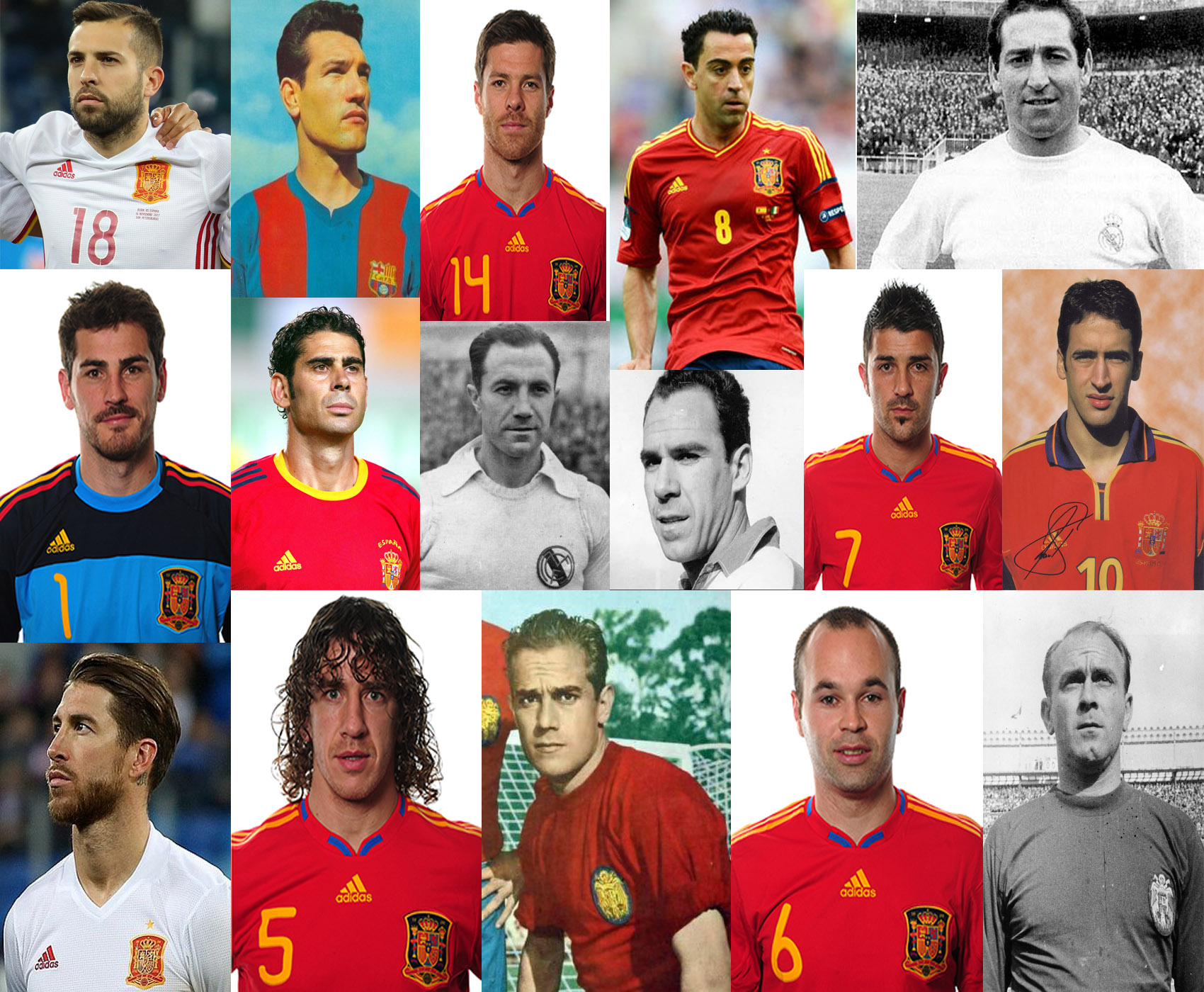 Seleções Imortais – Espanha 2008-2012 - Imortais do Futebol