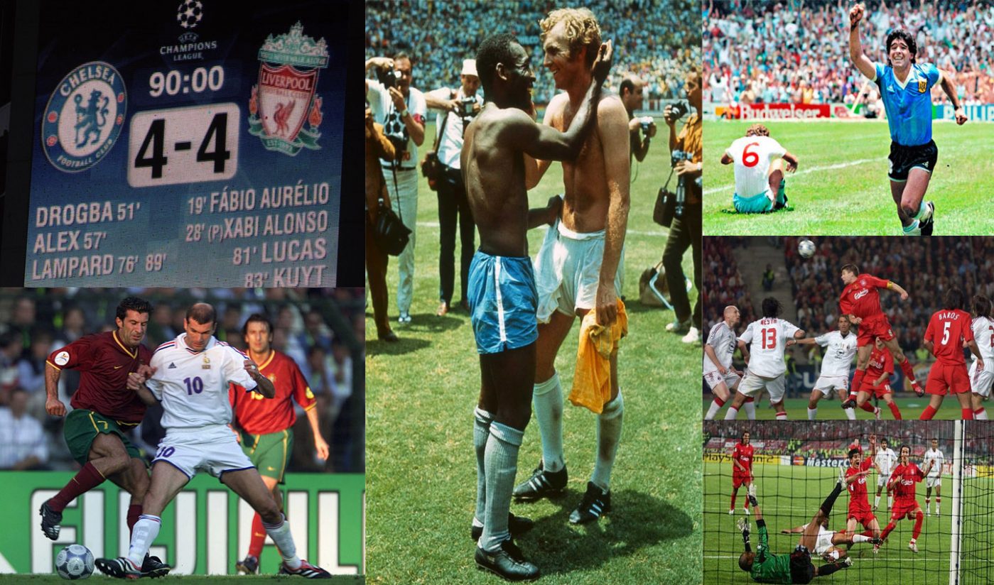 Confira 15 games de futebol históricos