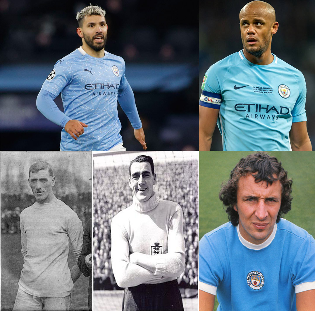 5 jogadores históricos do Manchester City - Imortais do Futebol