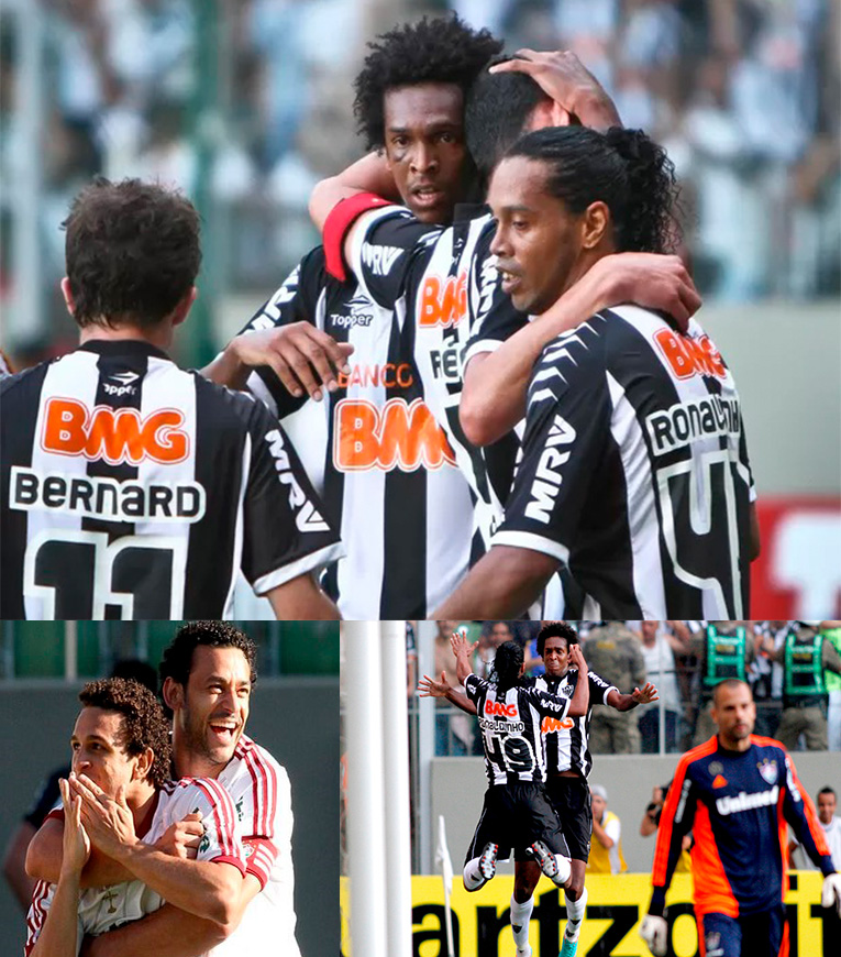 Atletico Mineiro beats leader Fluminense in added time