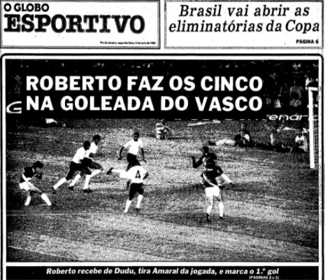 recorte globo robertovascocorinthians1980