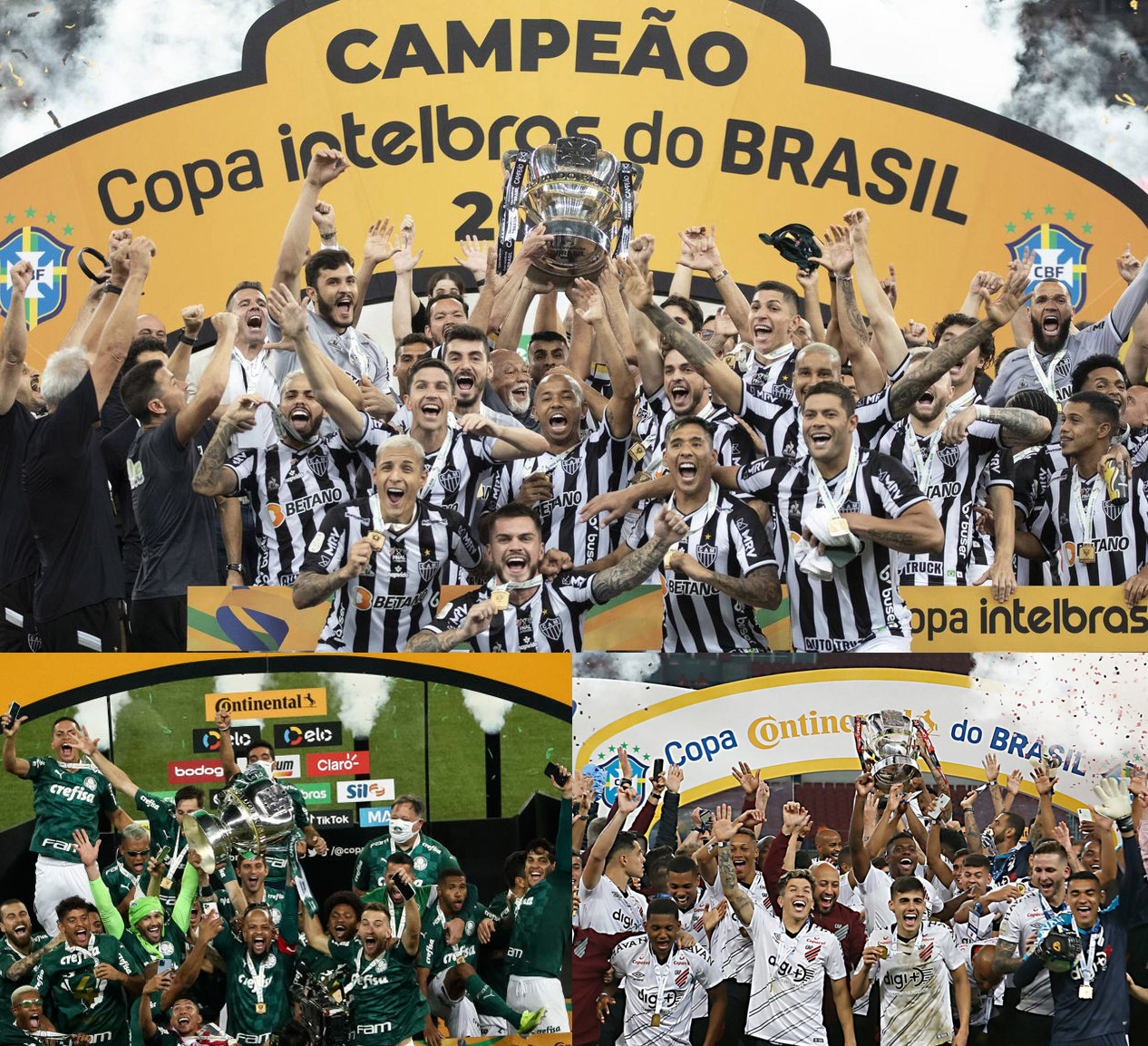 Copa do Brasil on X: Três jogos, três vencedores. Os resultados
