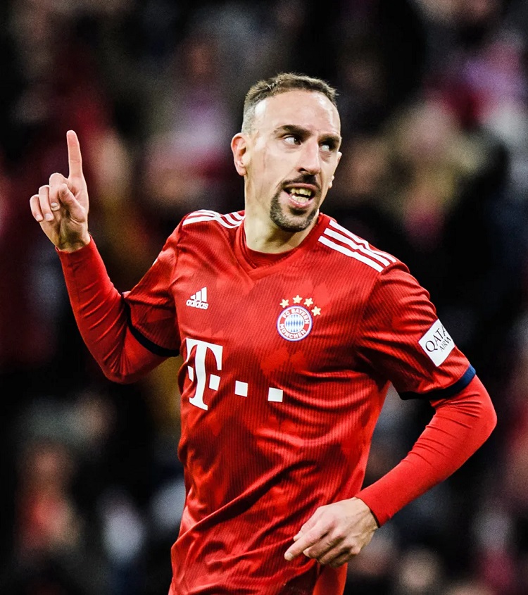 Time dos Sonhos do Bayern München 33 Franck Ribery