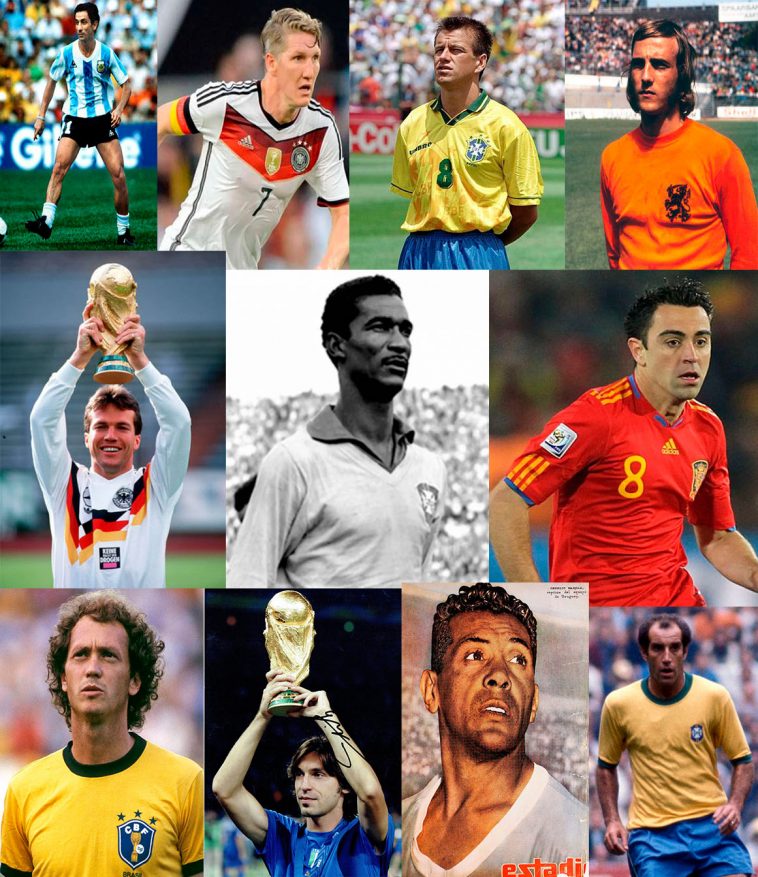 10 Maiores Volantes das Copas - Imortais do Futebol