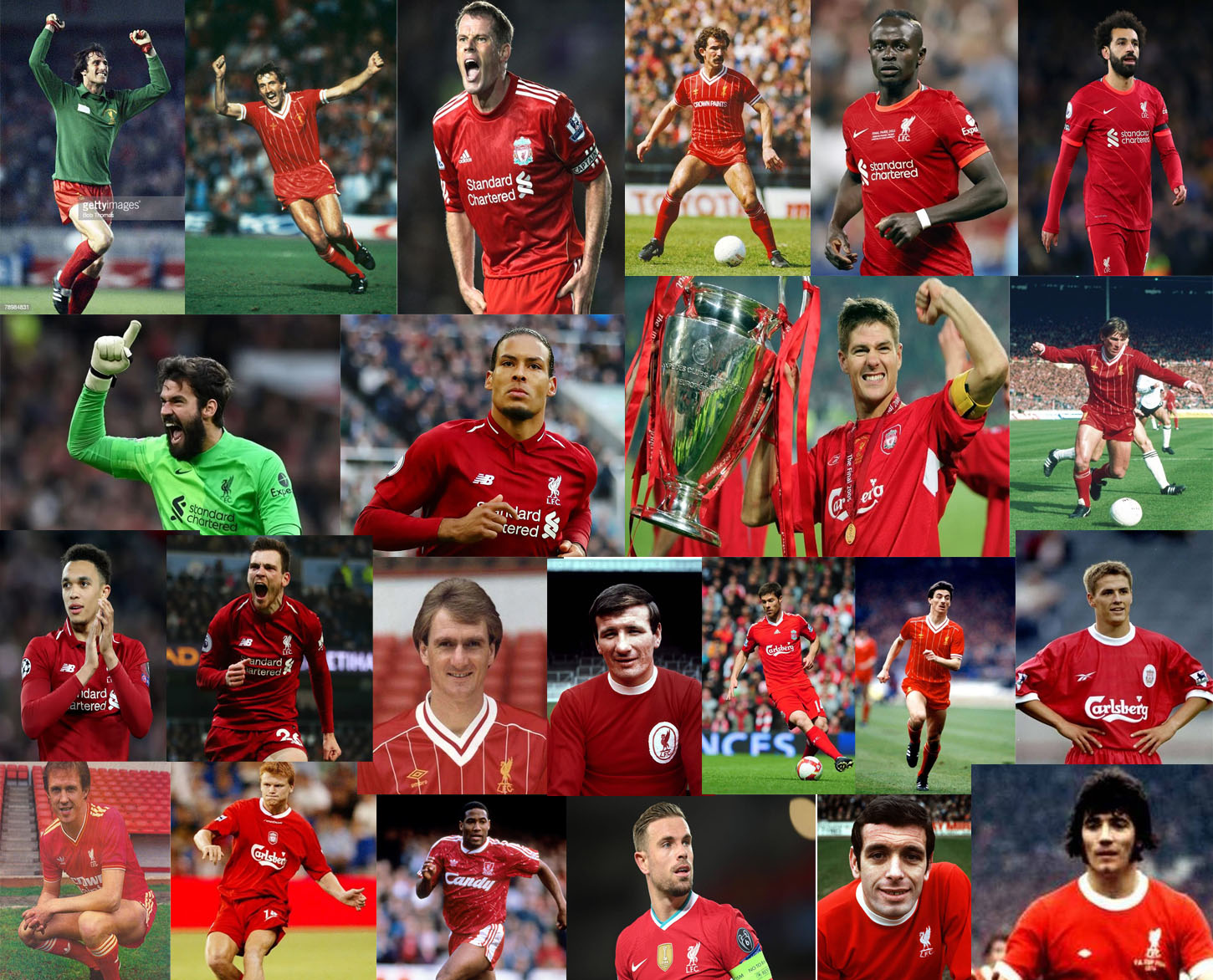 Time dos Sonhos do Liverpool - Imortais do Futebol