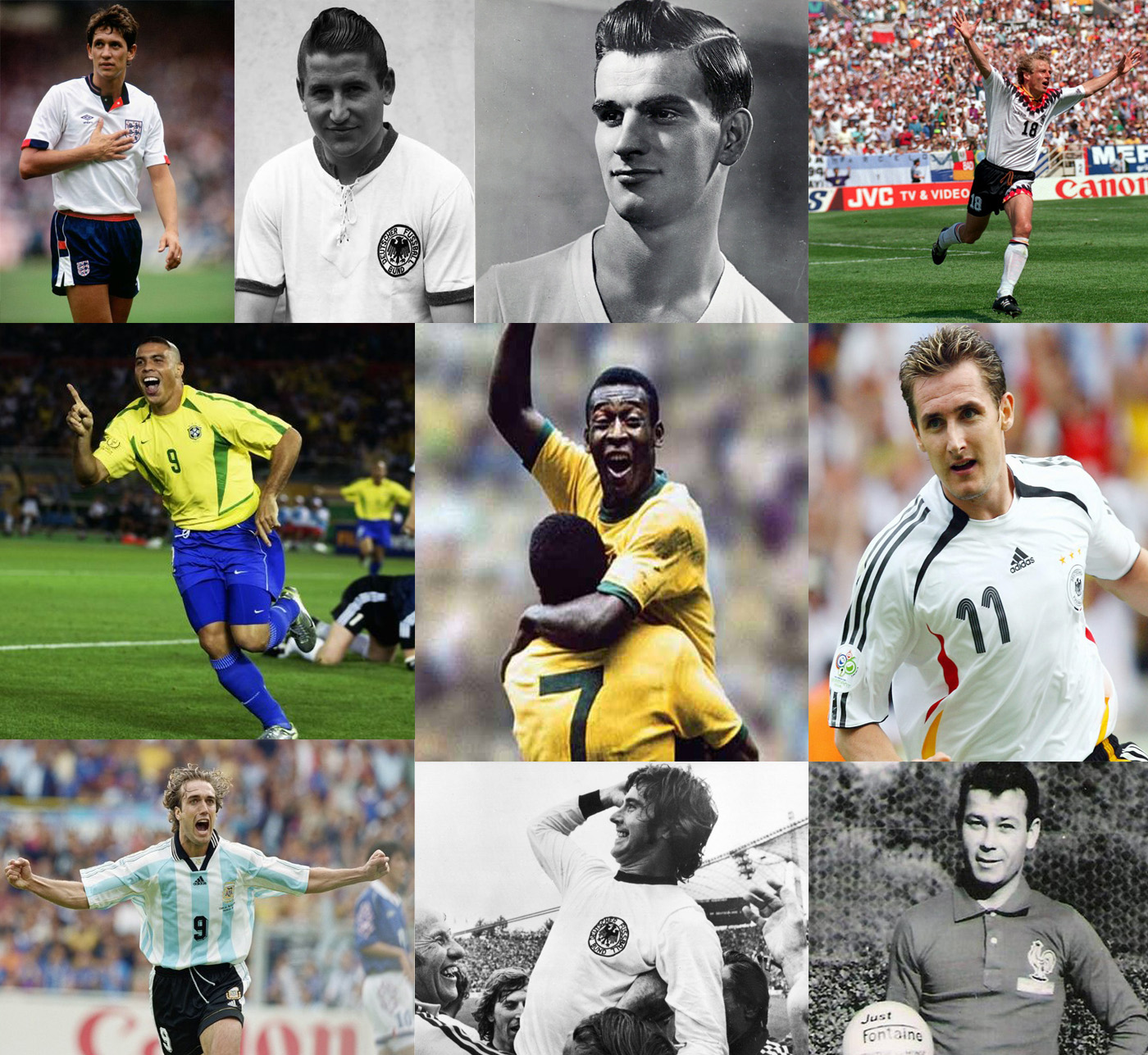 Quem são os 10 maiores artilheiros do futebol mundial na