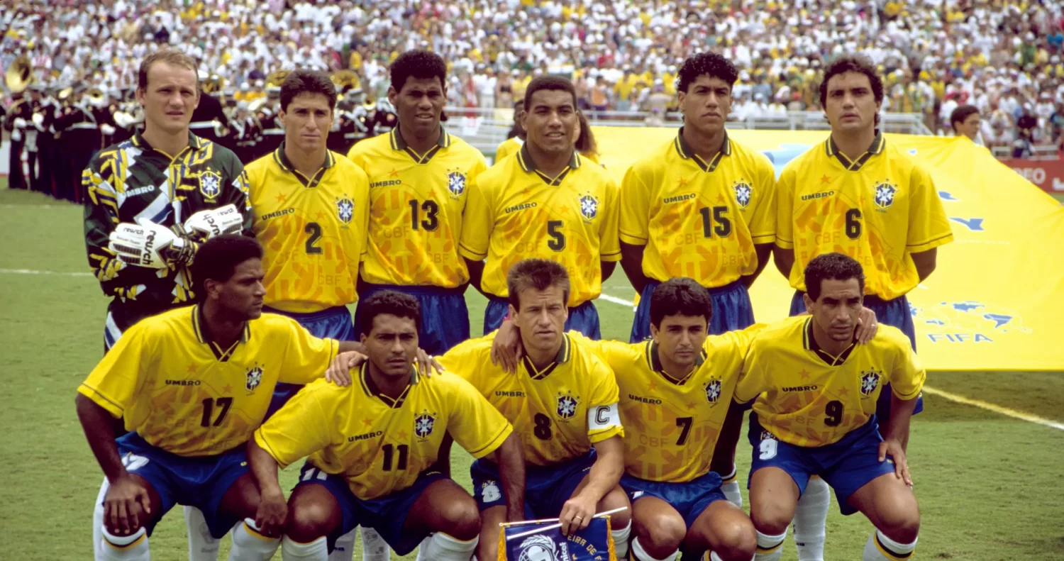 Com Romário, Brasil reedita final de 1994 contra Itália no PV