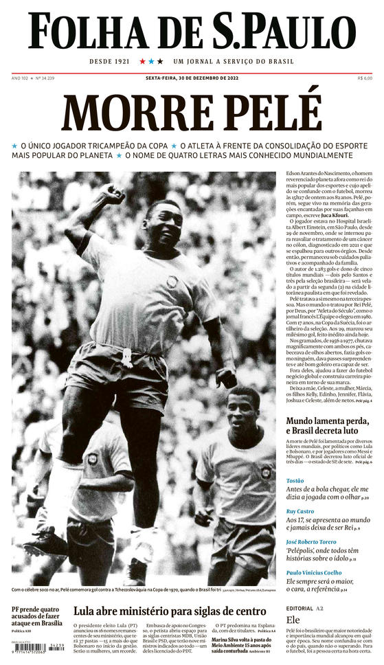 Olhas as temporadas do rei pelé de 1956 até 1970(na esquerda os