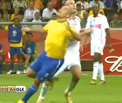 JOGO HISTÓRICO - Brasil 0 x 1 França - (1080p HD) - Copa do Mundo 2006  (SHOW DE ZIDANE) 