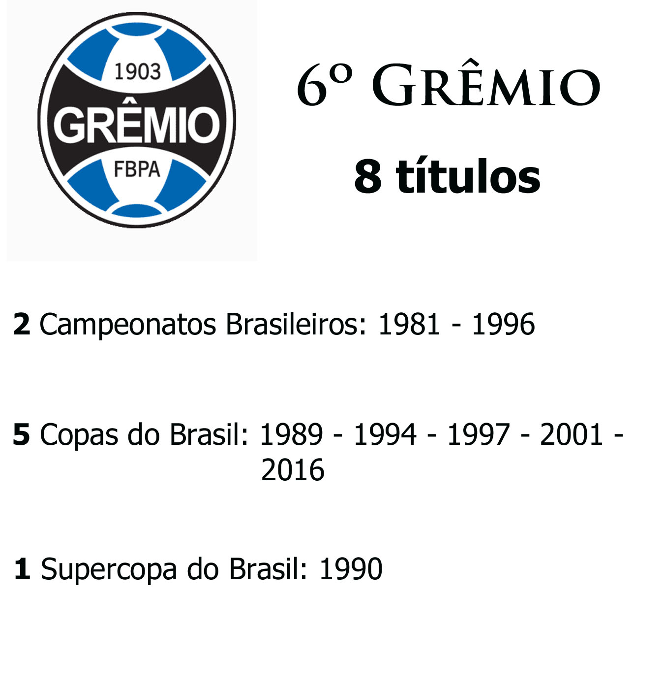 10 Clubes com mais Títulos Nacionais no Brasil - Imortais do Futebol