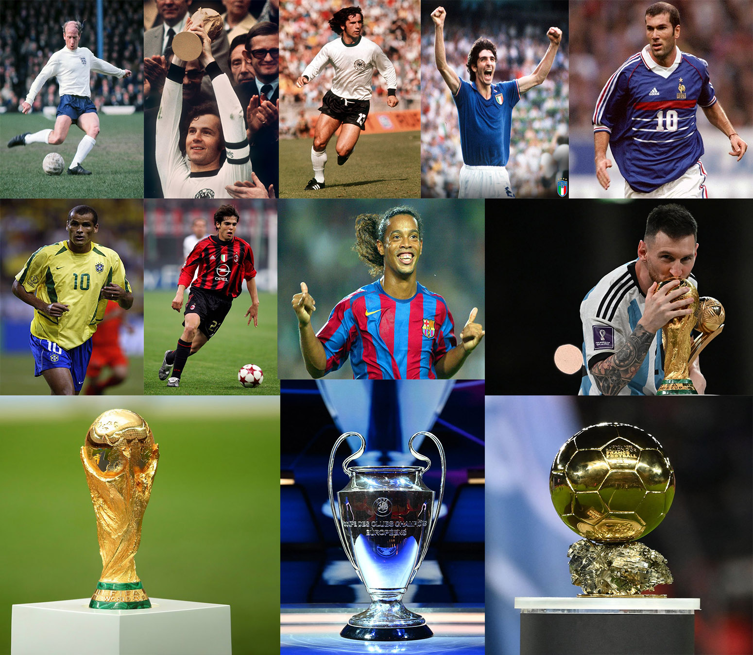 Messi é o nono jogador a vencer Copa, Champions e Bola de Ouro
