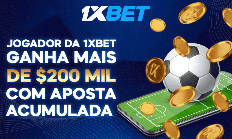 Jogador da 1xBet ganha mais de 200 mil dólares – você pode fazer o mesmo! Jogador da 1xBet ganha mais de 200 mil dólares – você pode fazer o mesmo!