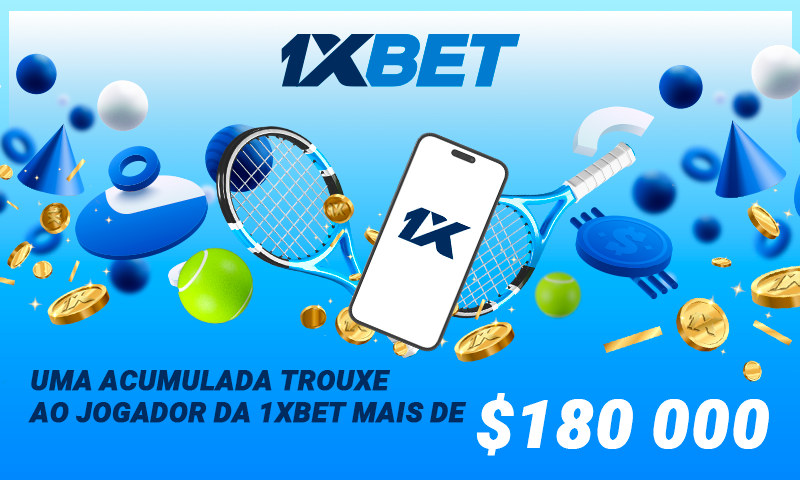 Game, set, match: como um cliente da 1xBet ganhou mais de $180.000 Game, set, match: como um cliente da 1xBet ganhou mais de $180.000