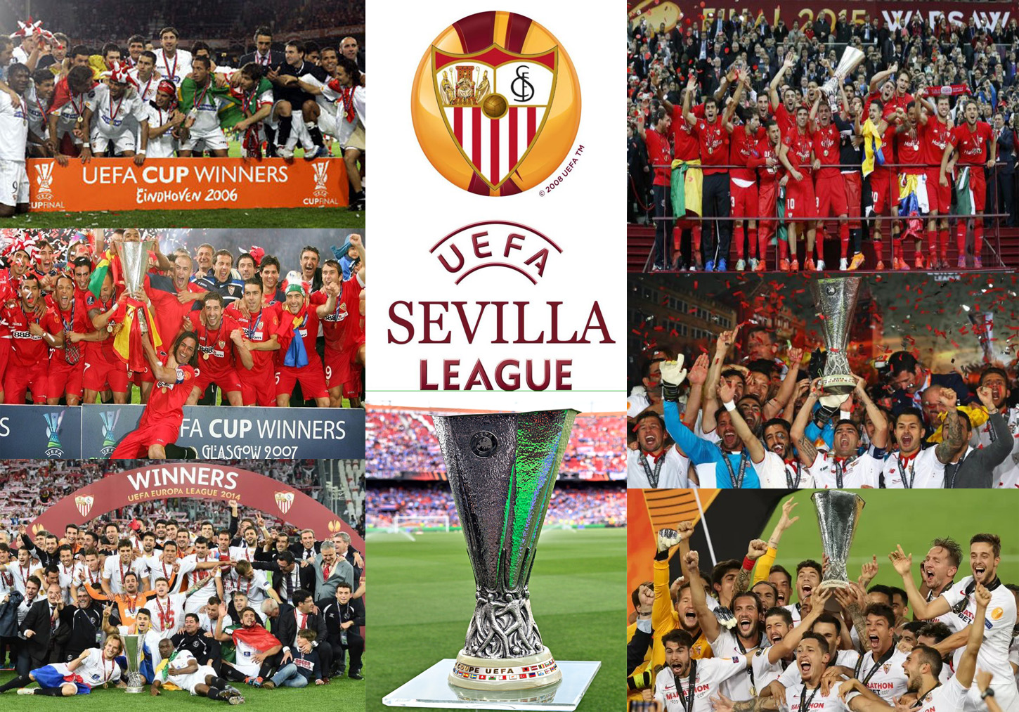 Que equipas venceram a UEFA Europa League e a Taça UEFA?