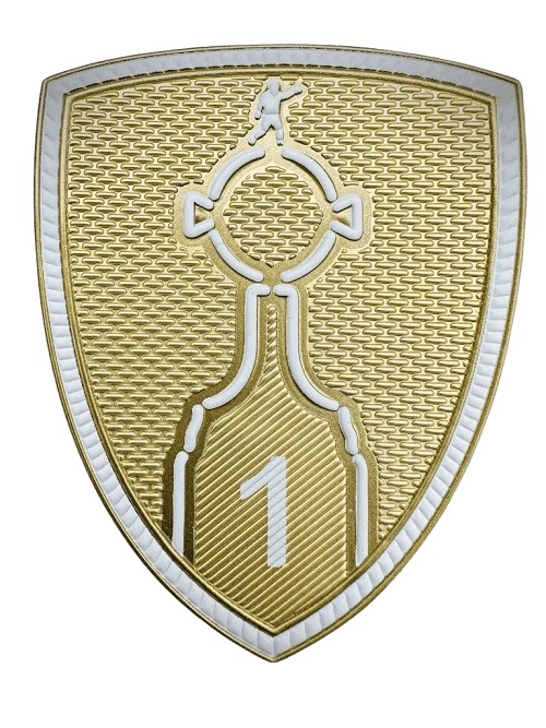 Emblemas: honrarias para poucos 34 patch 1 titulo libertadores modelo 2025 oficial 964