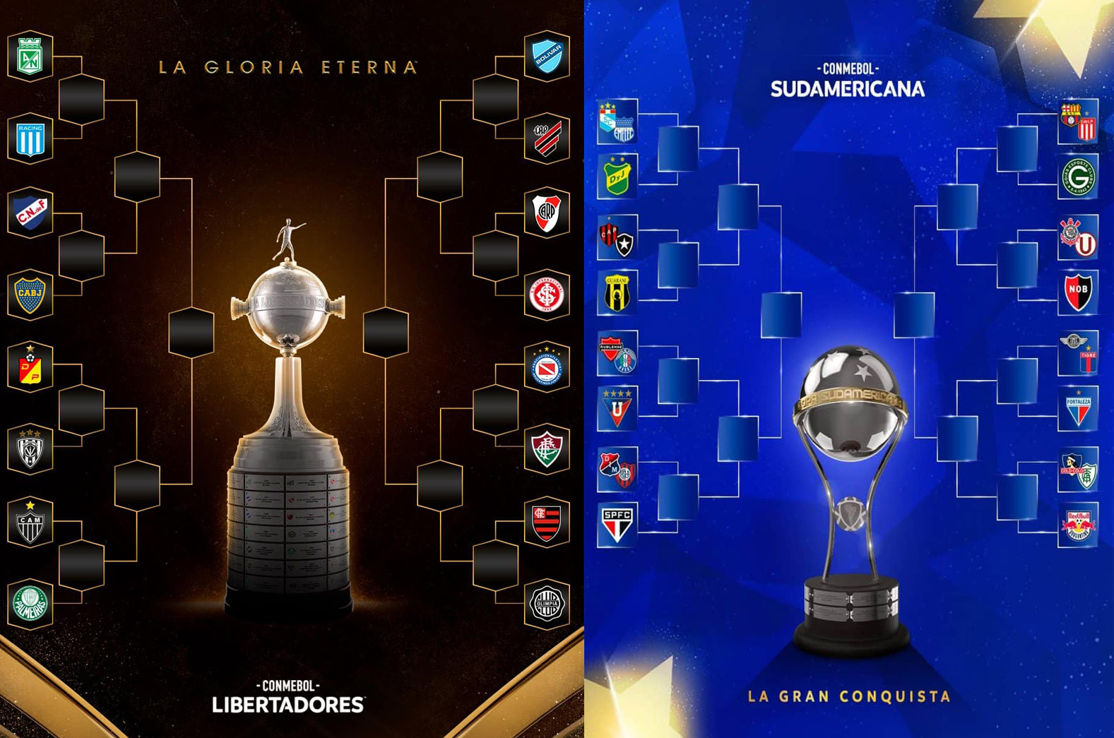 Duelos, chaveamento, classificação A fase de mata-mata do