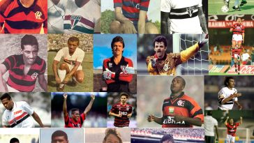 Grandes jogadores em comum na história de Flamengo e São Paulo