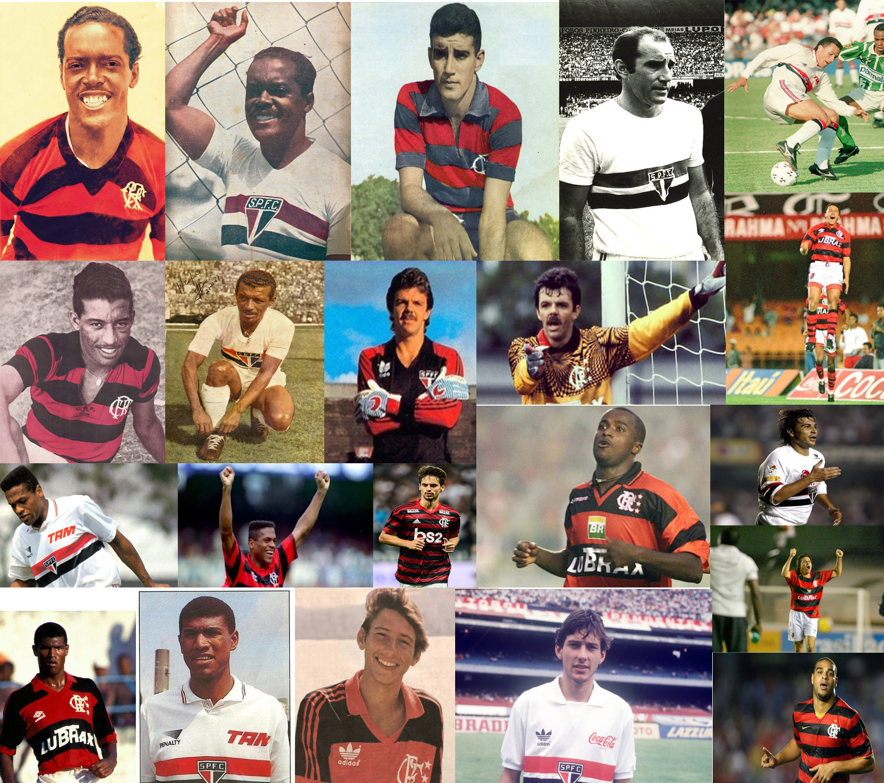 Ranking Flamengo  Os 20 melhores jogadores da década do Flamengo