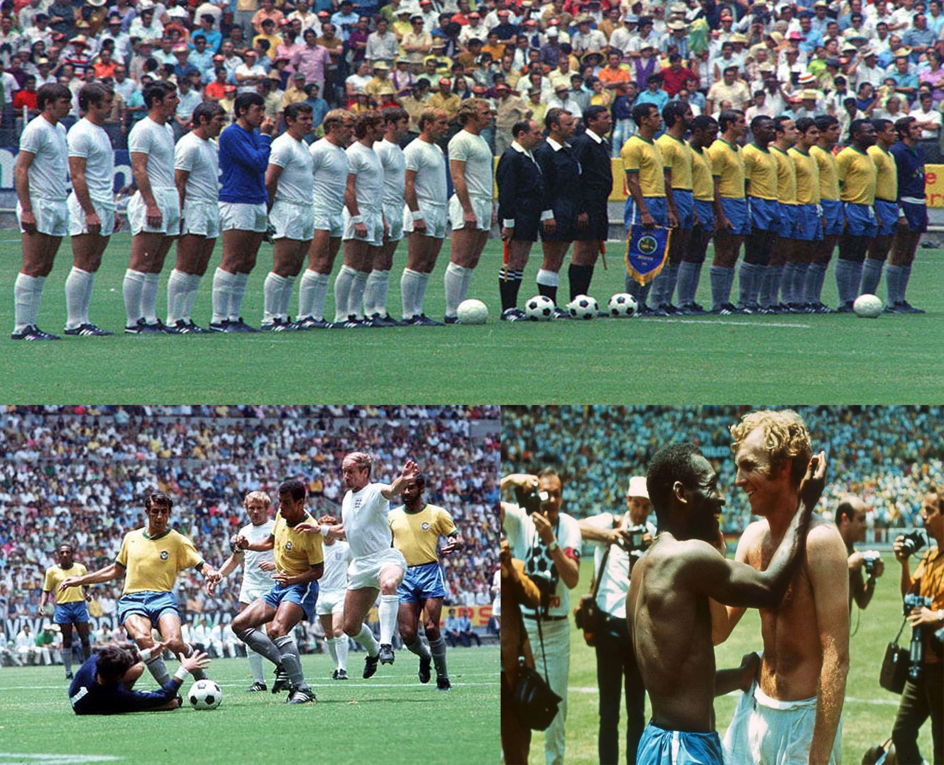 Jogos Eternos – Brasil 1×0 Inglaterra 1970 Jogos Eternos – Brasil 1×0 Inglaterra 1970