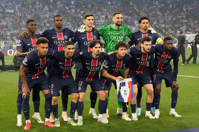 Clubes vencedores do Treble na Europa 31 PSG 2025683b5393e7138