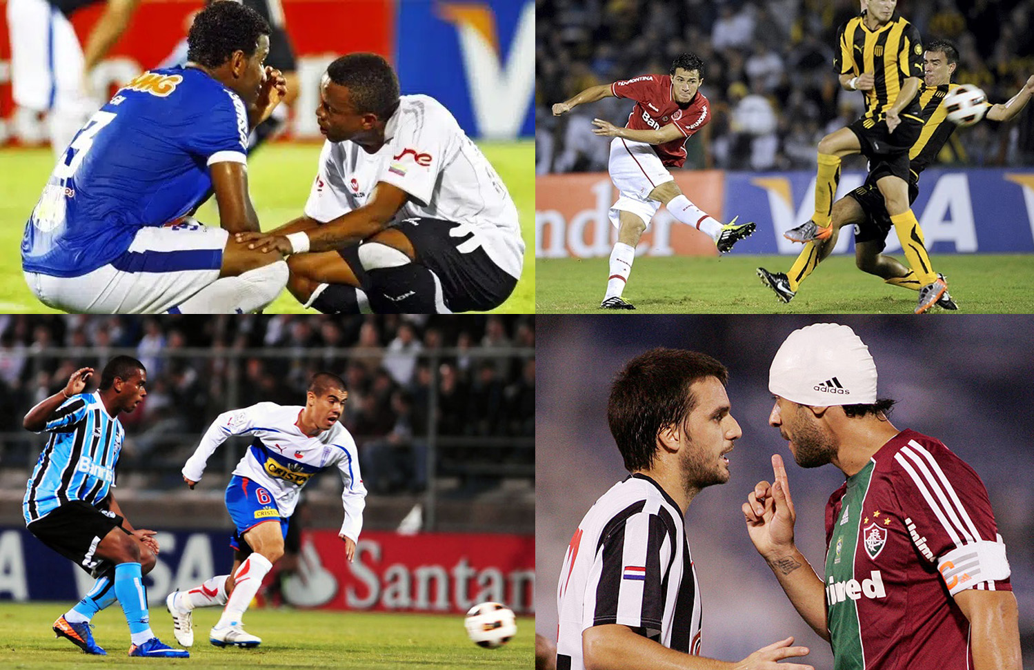 A quarta-feira de pesadelo ao futebol brasileiro na Libertadores de 2011: quatro jogos, quatro eliminações A quarta-feira de pesadelo ao futebol brasileiro na Libertadores de 2011: quatro jogos, quatro eliminações