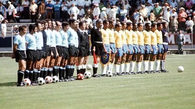 Brasil 3x1 Uruguai 1970