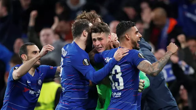 Esquadrão Imortal - Chelsea 2019-2021 9 kepa chelsea eintrachtreuters