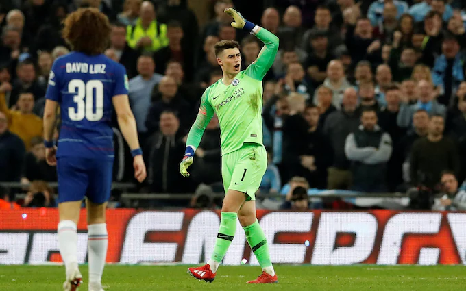 Esquadrão Imortal - Chelsea 2019-2021 6 kepa final 2019 reuters