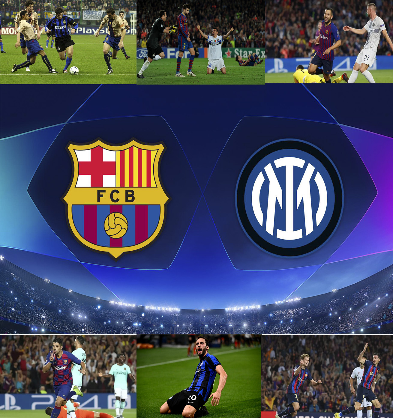 Barcelona x Internazionale – Os Jogos na UEFA Champions League Barcelona x Internazionale – Os Jogos na UEFA Champions League