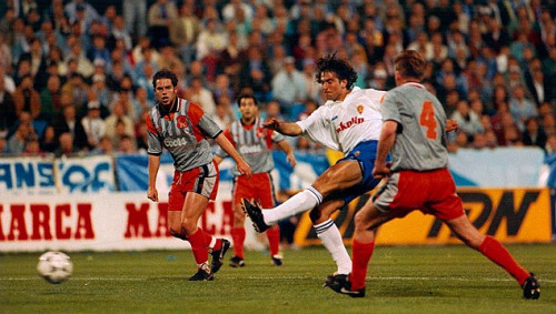 Esquadrão Imortal - Real Zaragoza 1993-1995 16 juan esnaider zaragoza chelsea 1995
