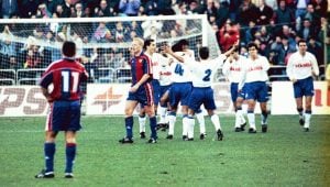 Esquadrão Imortal - Real Zaragoza 1993-1995 7 quique garcia zaragoza barca 1994