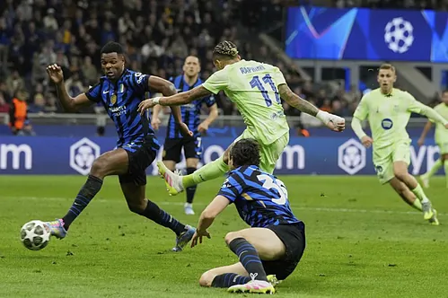 Jogos Eternos - Internazionale 4x3 Barcelona 2025 13 raphinha gol 2025