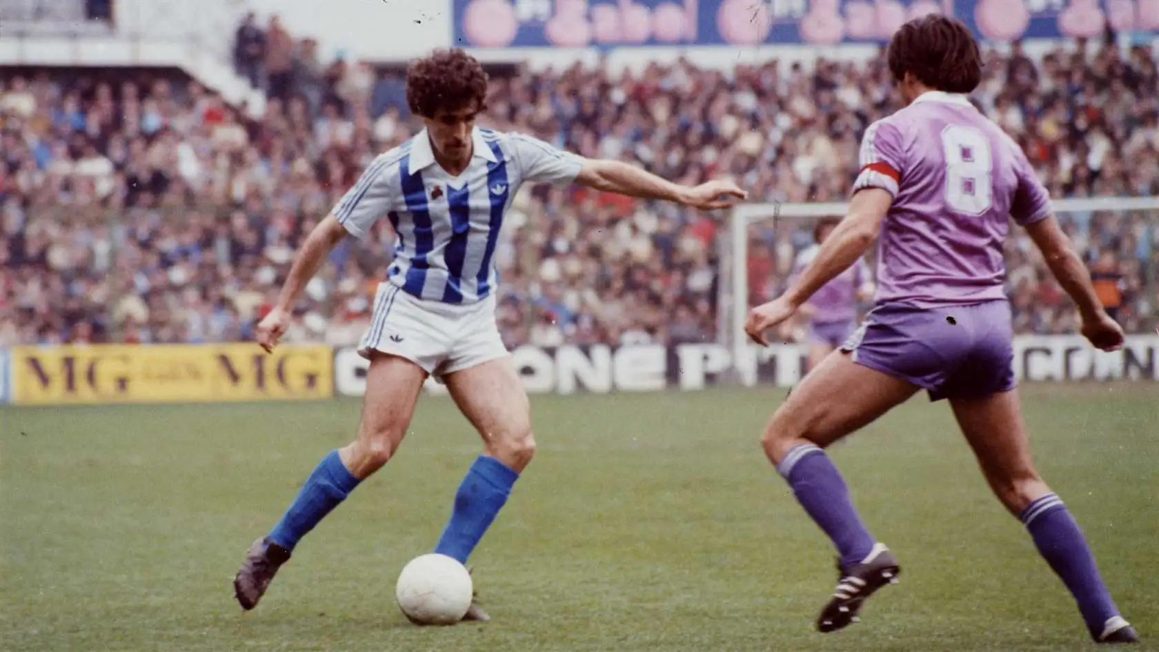 Zamora em ação pela Real Sociedad.