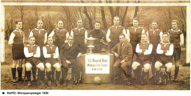 Torneios Históricos: Copa Mitropa 5 1930 rapid vienna
