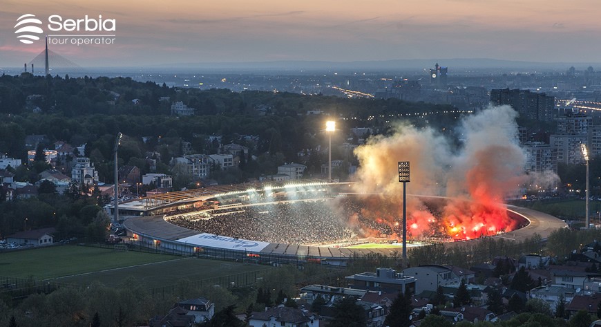 Estádio Estrela Vermelha - Marakana Sérvio 14 Marakana