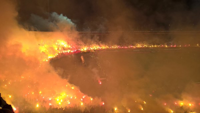 Estádio Estrela Vermelha - Marakana Sérvio 17 delije