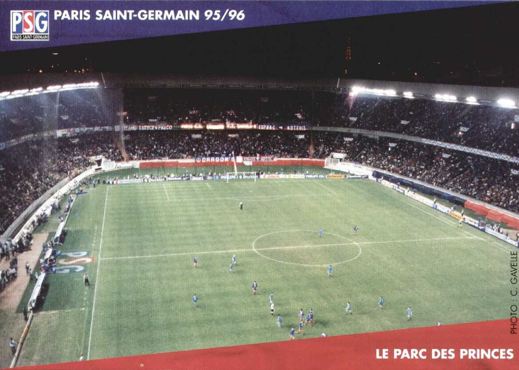 Parque dos Príncipes - Ícone de Paris 13 parc des princes 95 96