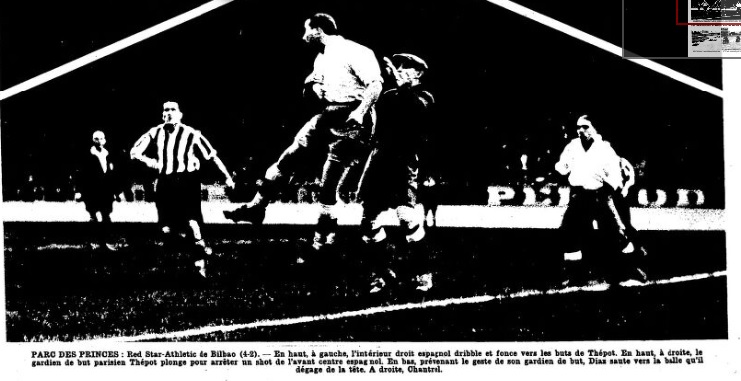 Parque dos Príncipes - Ícone de Paris 6 red star athletic 1932